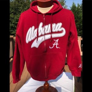 E-Five Premium Collegiate Alabama Zip Hoodie